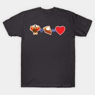 I Love Thanksgiving Dinner T-Shirt